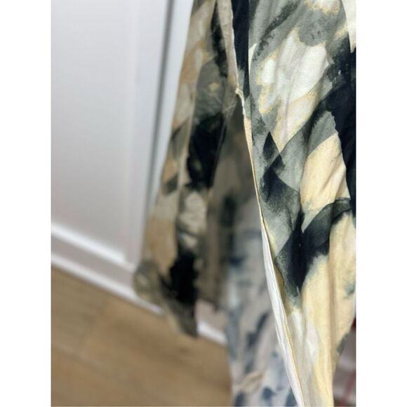 NWOT Let Me Be Anthropologie Halter Abstract Maxi Dress Women's Small - Picture 4 of 13